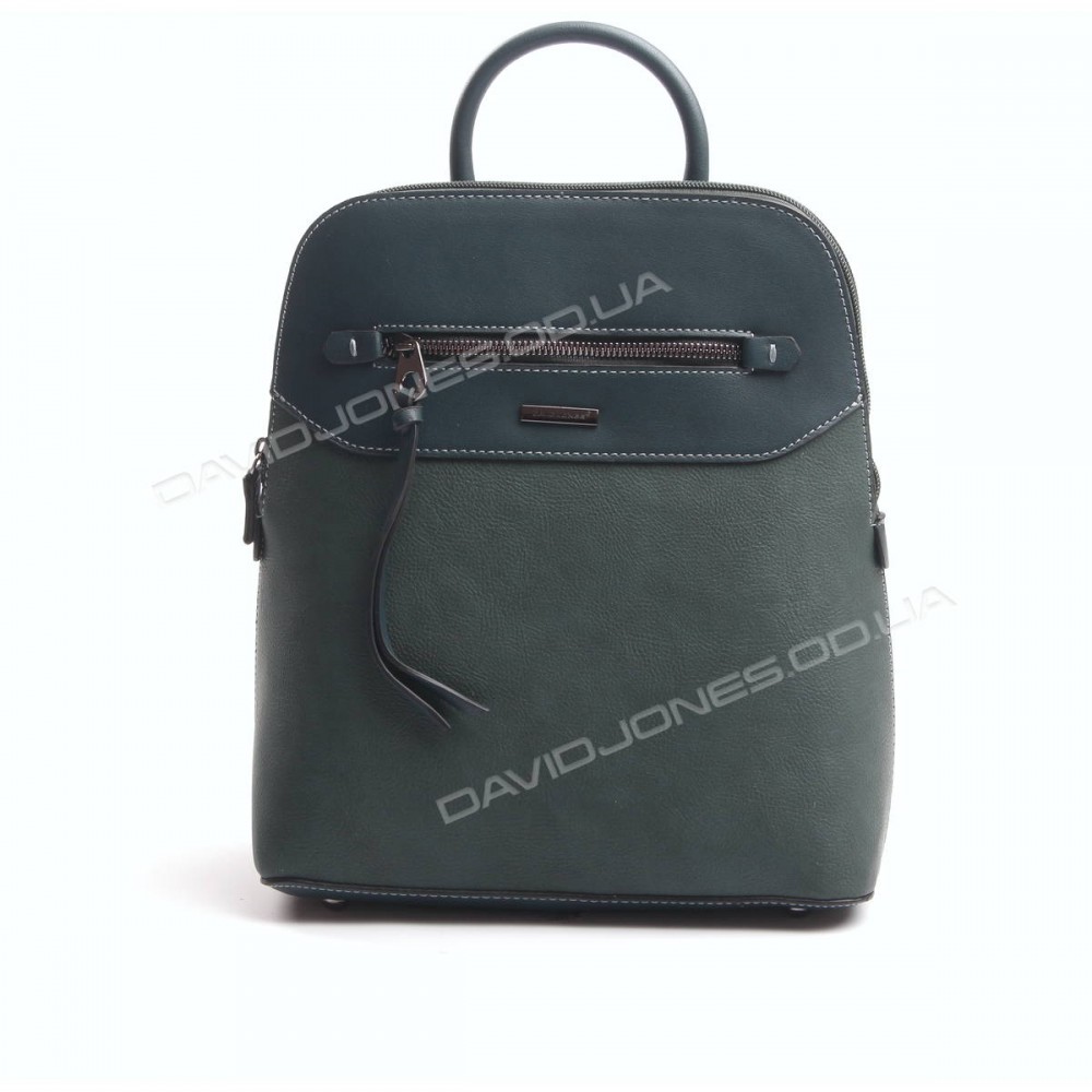 Жіночий рюкзак 6110-3T dark green 
