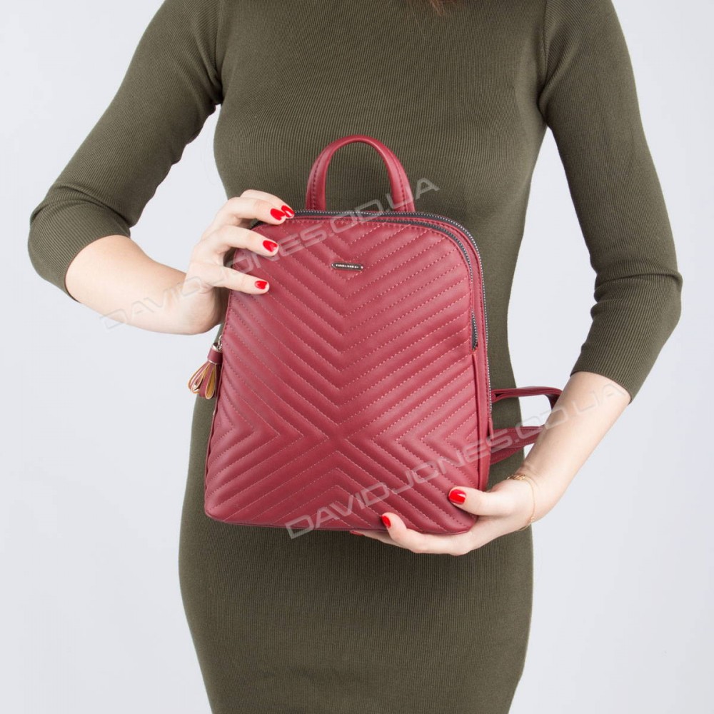 Жіночий рюкзак 6146-2T dark red