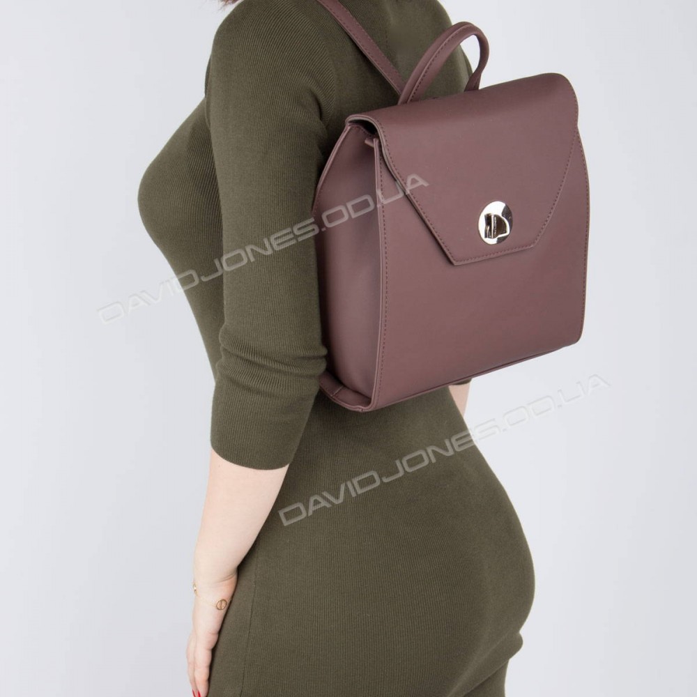 Жіночий рюкзак SF006 dark brown