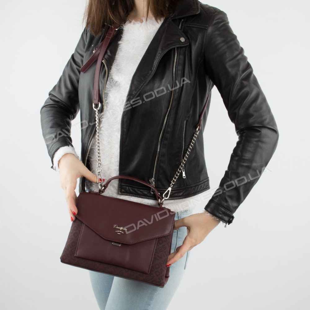 Клатч 6170-2T dark bordeaux