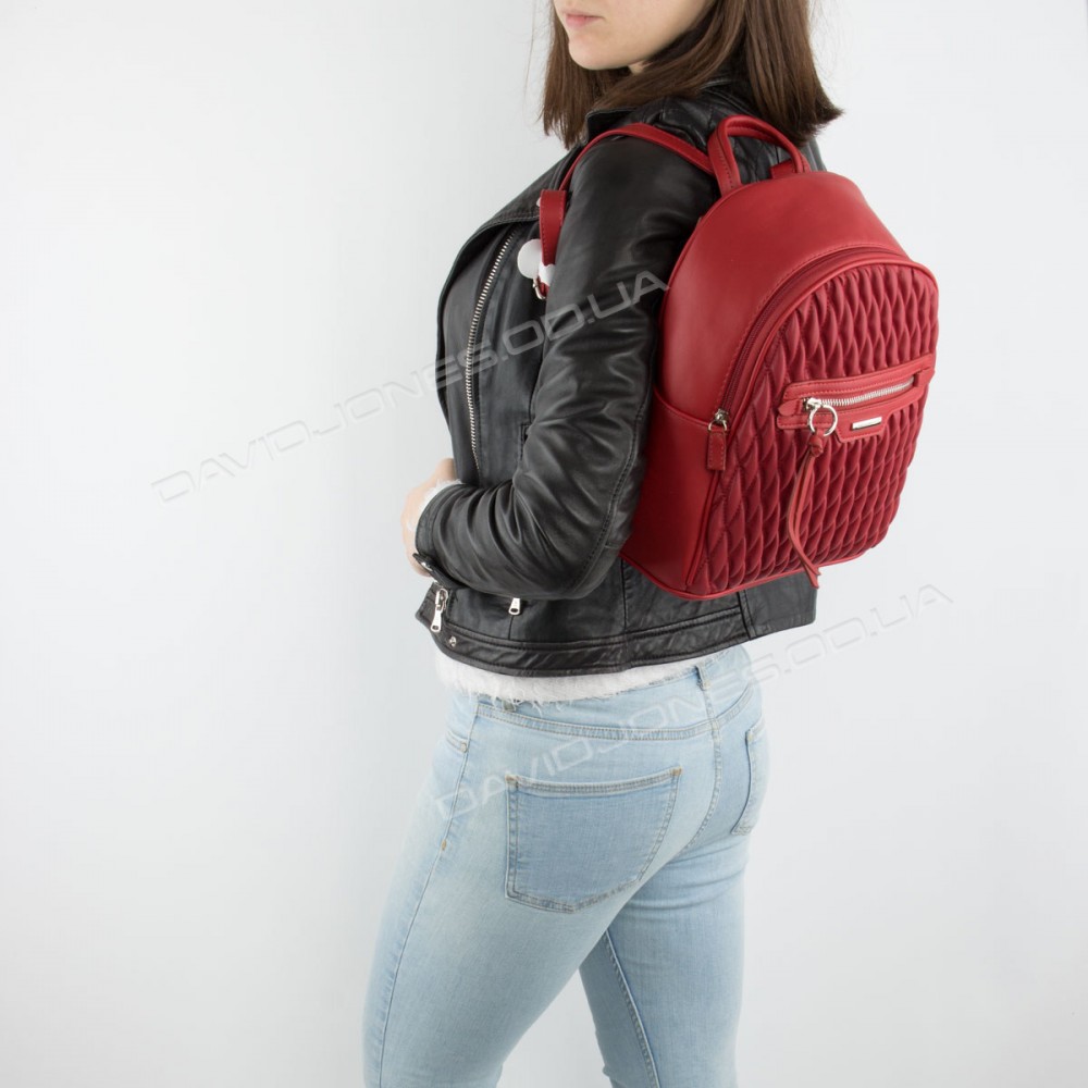 Жіночий рюкзак 6152-4T dark red