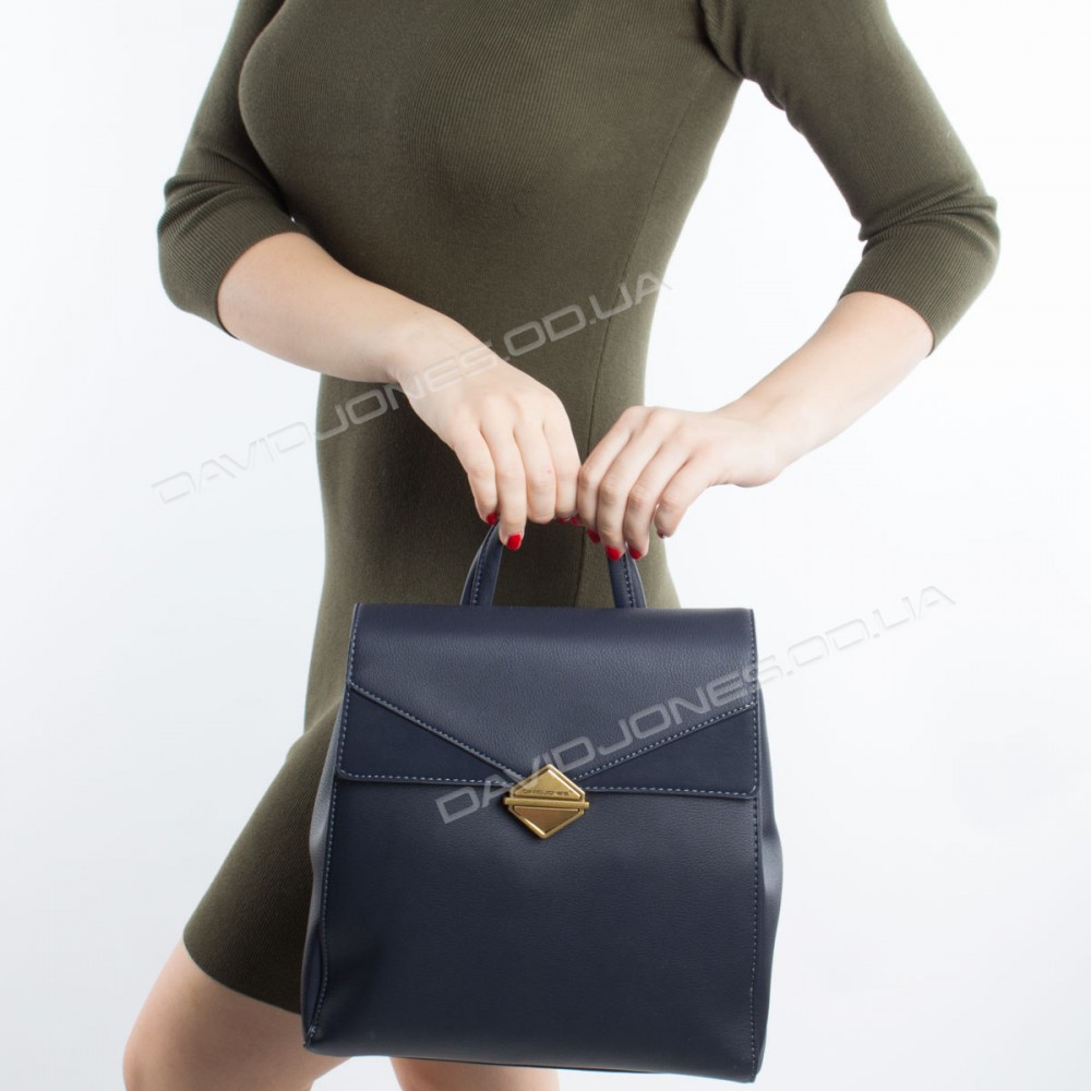 Жіночий рюкзак 6143-2T dark blue