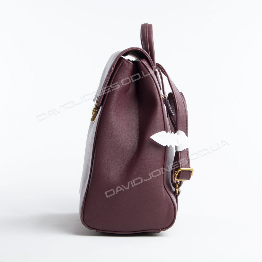 Жіночий рюкзак 6143-2T dark bordeaux