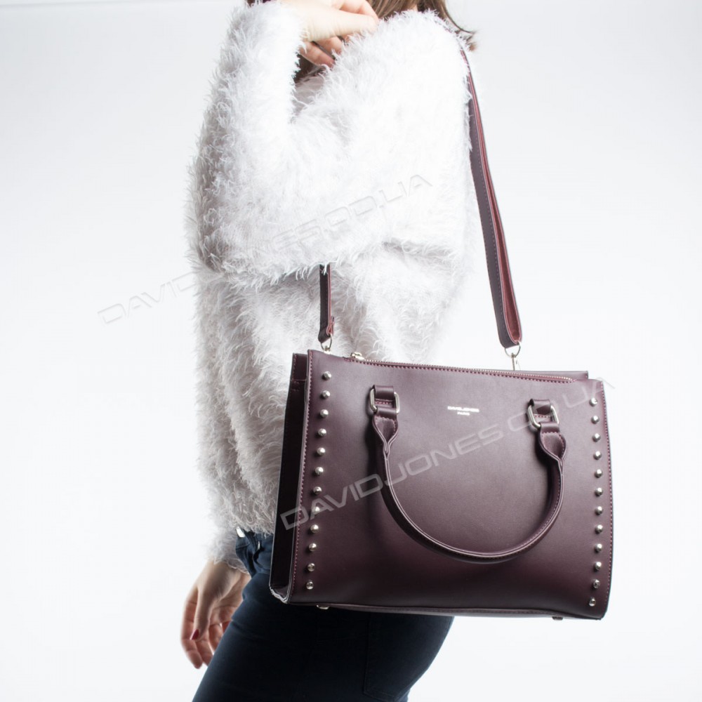 Жіноча сумка 5822-2T dark bordeaux