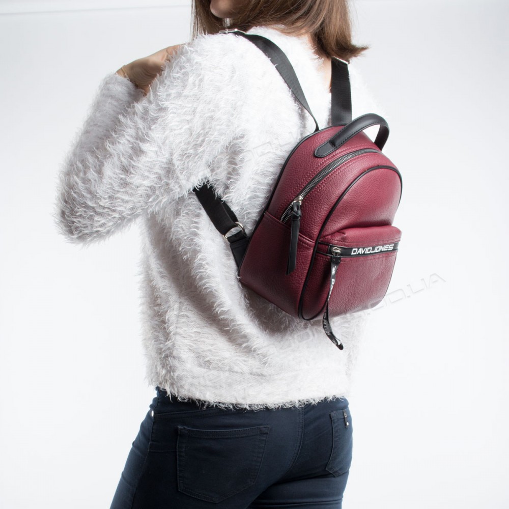 Жіночий рюкзак 6166-3T dark bordeaux