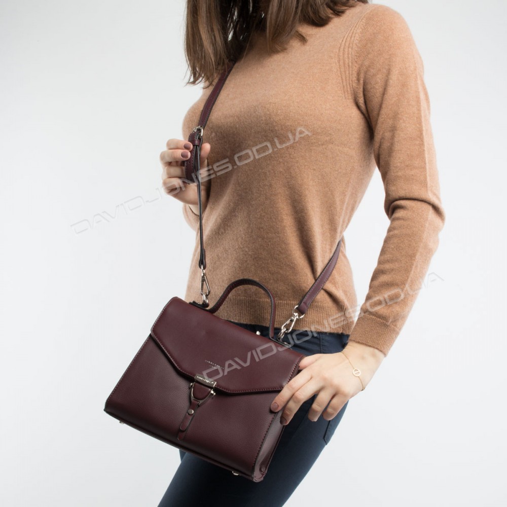 Клатч TD014 dark bordeaux