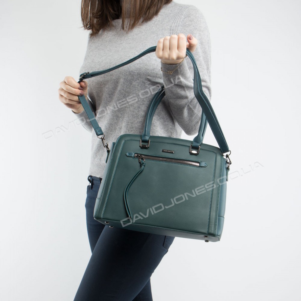 Жіноча сумка 6111-3T dark green