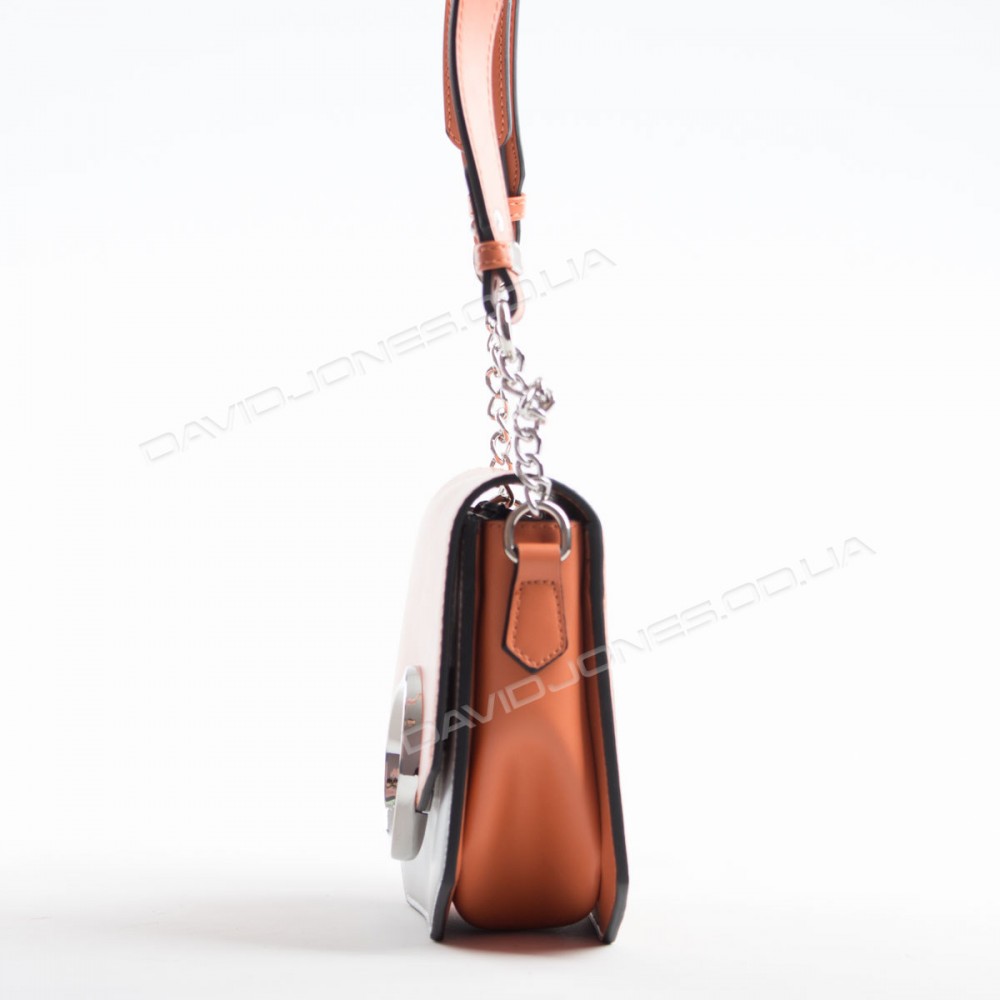 Клатч 6228-2 orange-light gray