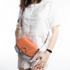 Клатч 6228-2 orange-light gray Клатч 6228-2 orange-light gray