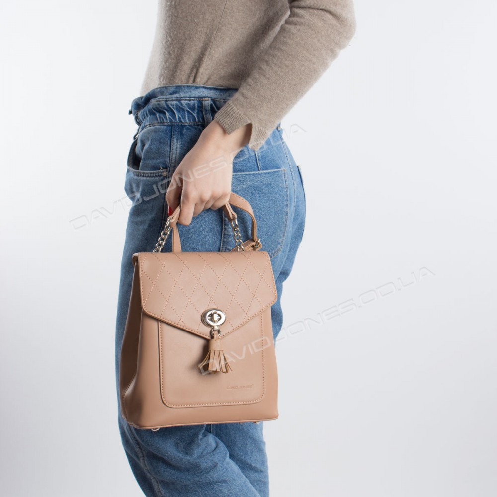 Жіночий рюкзак 6209-2T light camel