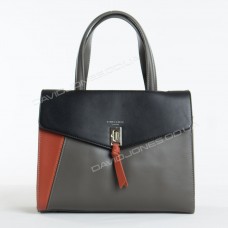 Жіноча сумка 6410-2T black gray Жіноча сумка 6410-2T black gray