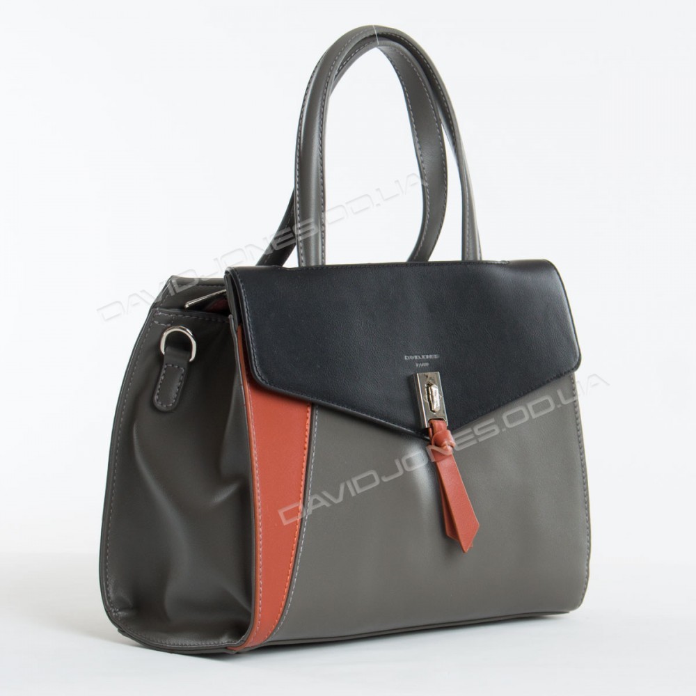 Жіноча сумка 6410-2T black gray Жіноча сумка 6410-2T black gray
