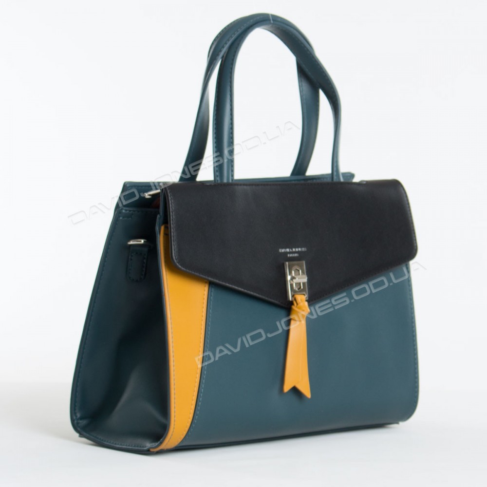 Жіноча сумка 6410-2T peacock blue Жіноча сумка 6410-2T peacock blue