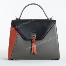 Клатч 6410-1T black gray Клатч 6410-1T black gray