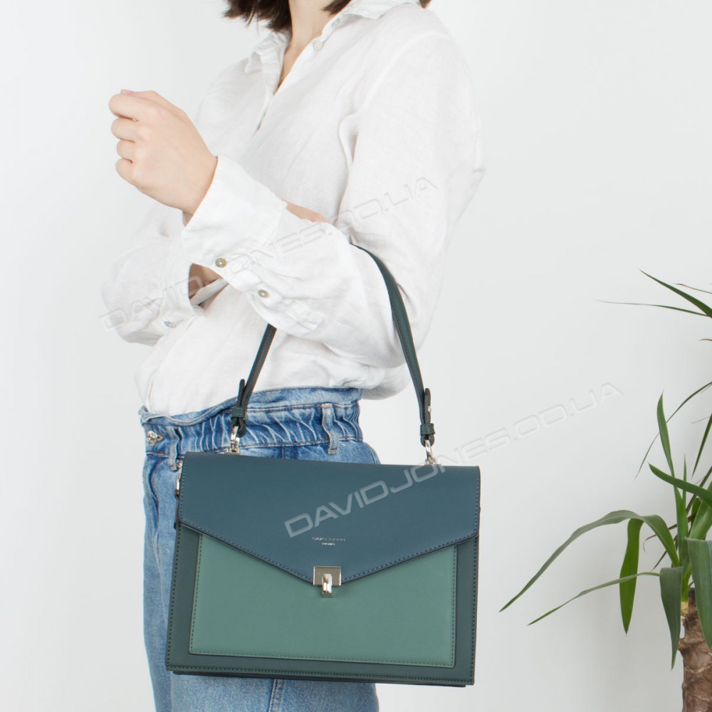 Клатч 6409-2T dark green Клатч 6409-2T dark green