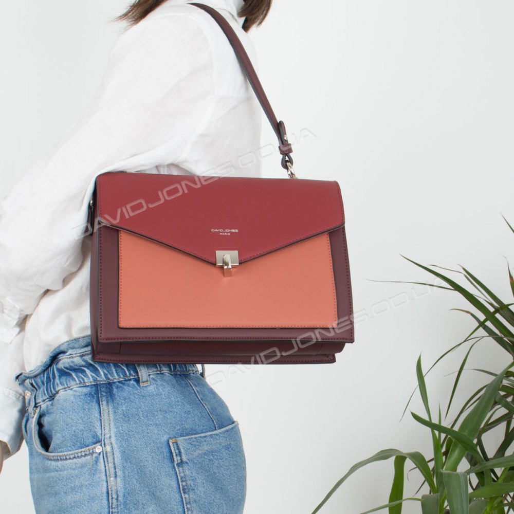 Клатч 6409-2T dark bordeaux Клатч 6409-2T dark bordeaux