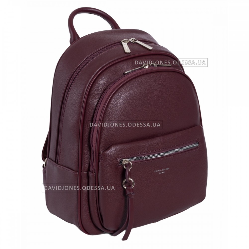 Женский рюкзак 6418-2T dark bordeaux