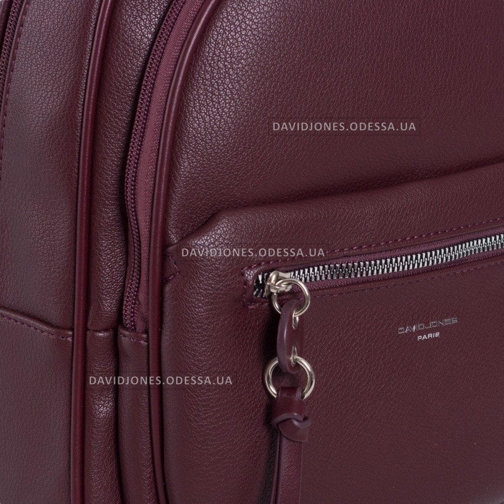 Женский рюкзак 6418-2T dark bordeaux