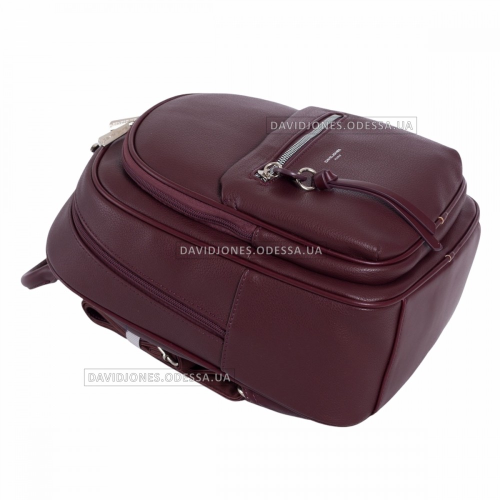 Женский рюкзак 6418-2T dark bordeaux