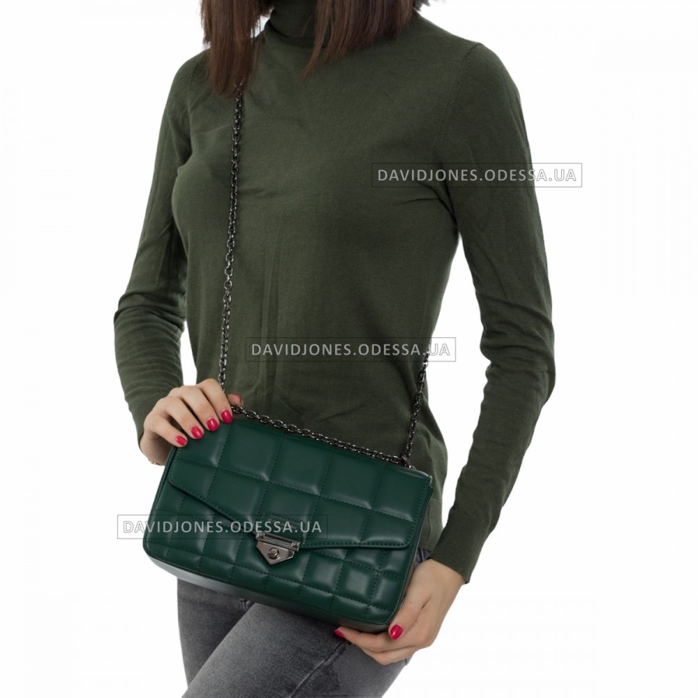 Клатч CM6235 dark green