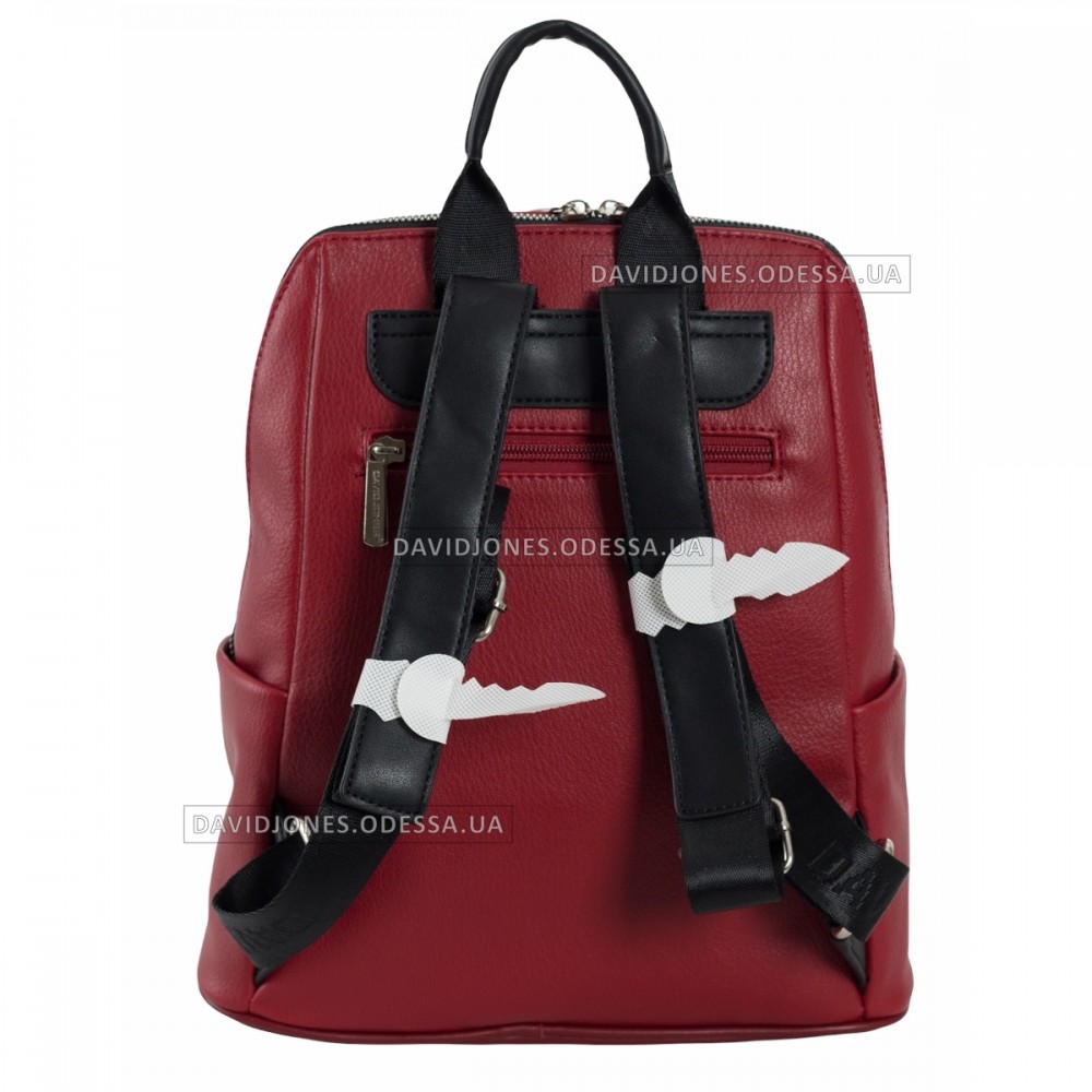 Женский рюкзак 6604-2T dark red